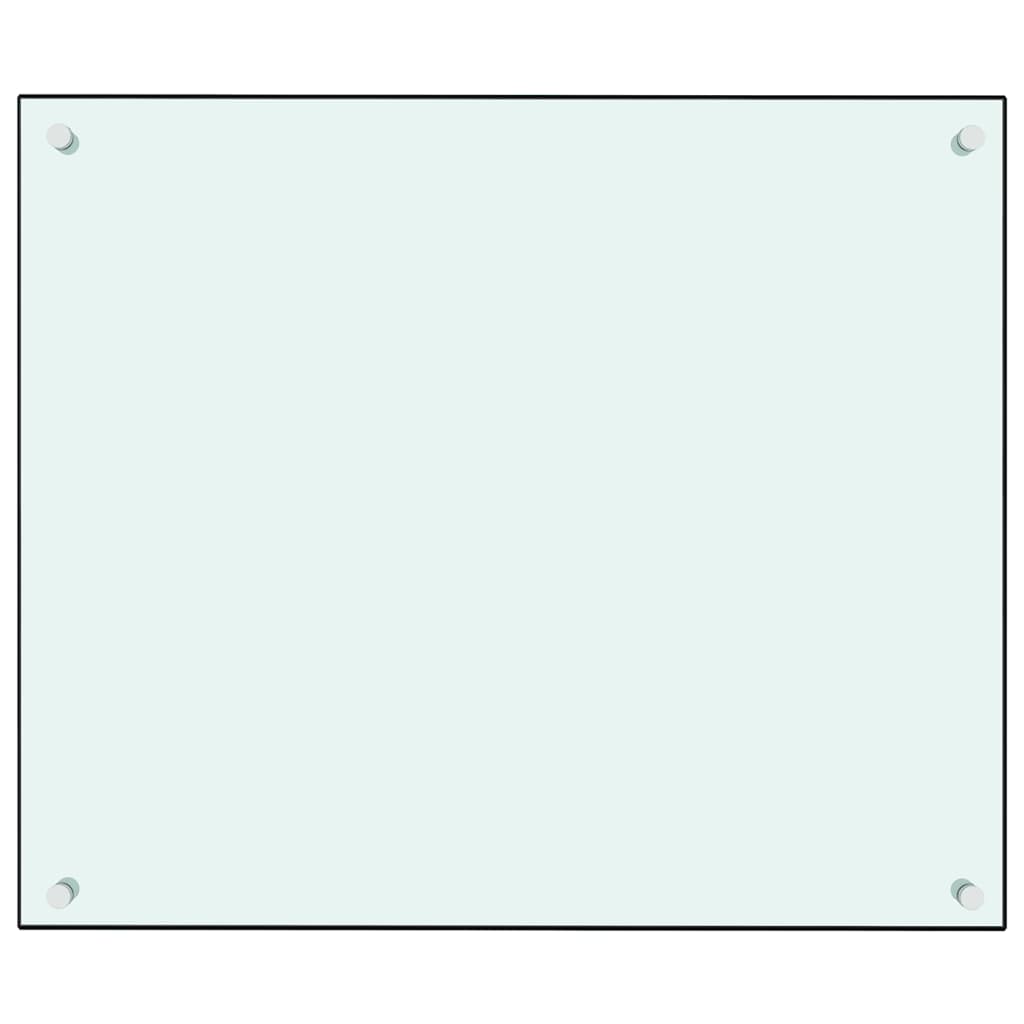 Spatscherm Keuken Gehard Glas 70 x 60 cm Wit