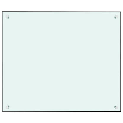 Spatscherm Keuken Gehard Glas 70 x 60 cm Wit