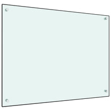 Spatscherm Keuken Gehard Glas 80 x 60 cm Wit