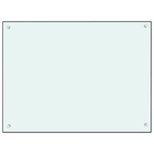 Spatscherm Keuken Gehard Glas 80 x 60 cm Wit