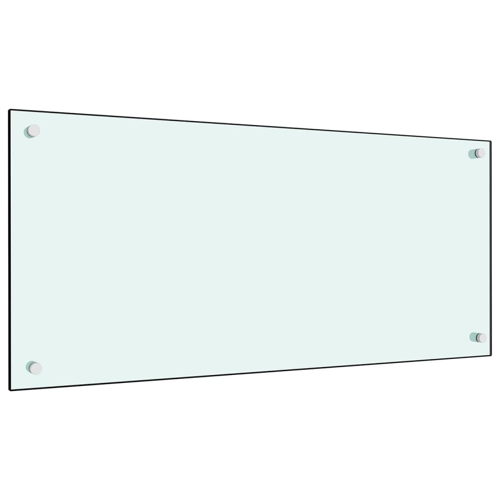 Spatscherm Keuken Gehard Glas 90 x 40 cm Wit