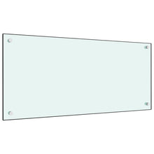 Spatscherm Keuken Gehard Glas 90 x 40 cm Wit