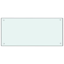 Spatscherm Keuken Gehard Glas 90 x 40 cm Wit