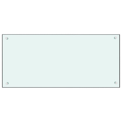Spatscherm Keuken Gehard Glas 90 x 40 cm Wit