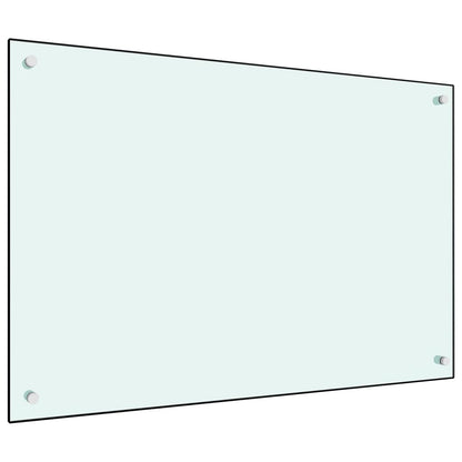 Spatscherm Keuken Gehard Glas 90 x 60 cm Wit