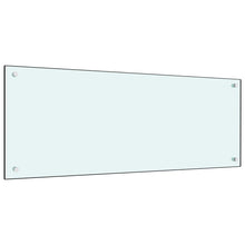 Spatscherm Keuken Gehard Glas 100 x 40 cm Wit