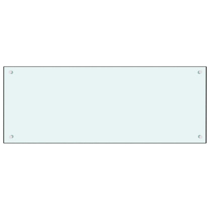 Spatscherm Keuken Gehard Glas 100 x 40 cm Wit