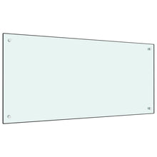 Spatscherm Keuken Gehard Glas 100 x 50 cm Wit