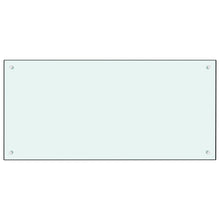 Spatscherm Keuken Gehard Glas 100 x 50 cm Wit