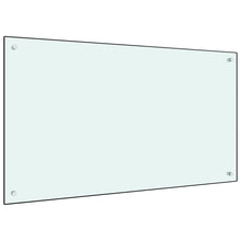 Spatscherm Keuken Gehard Glas 100 x 60 cm Wit