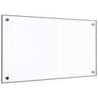 Kitchen splashback 70x40 cm toughened glass transparent
