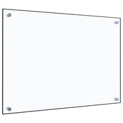 Spatscherm keuken 70x50 cm gehard glas transparant