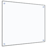 Spatscherm keuken 70x60 cm gehard glas transparant