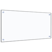 Spatscherm keuken 80x40 cm gehard glas transparant