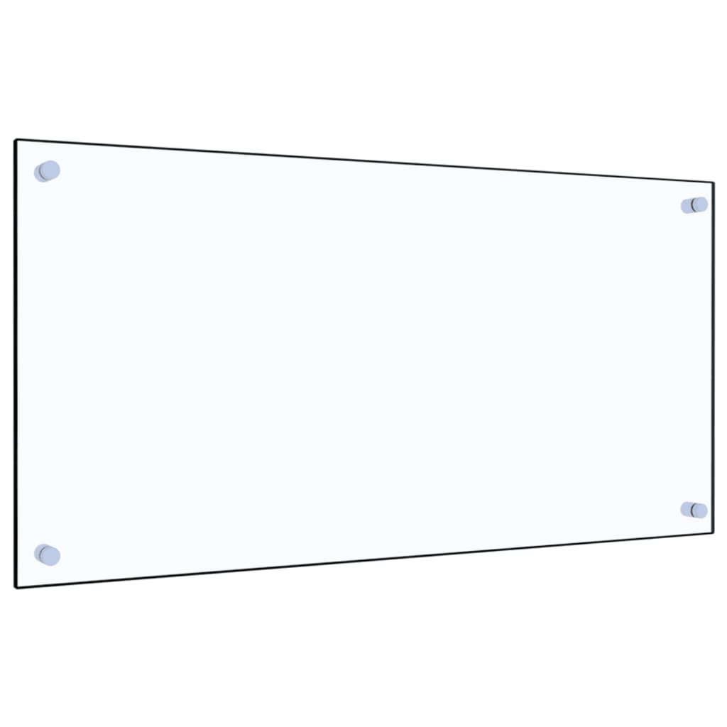 Spatscherm Keuken Gehard Glas Transparant 80 x 40 cm Doorzichtig