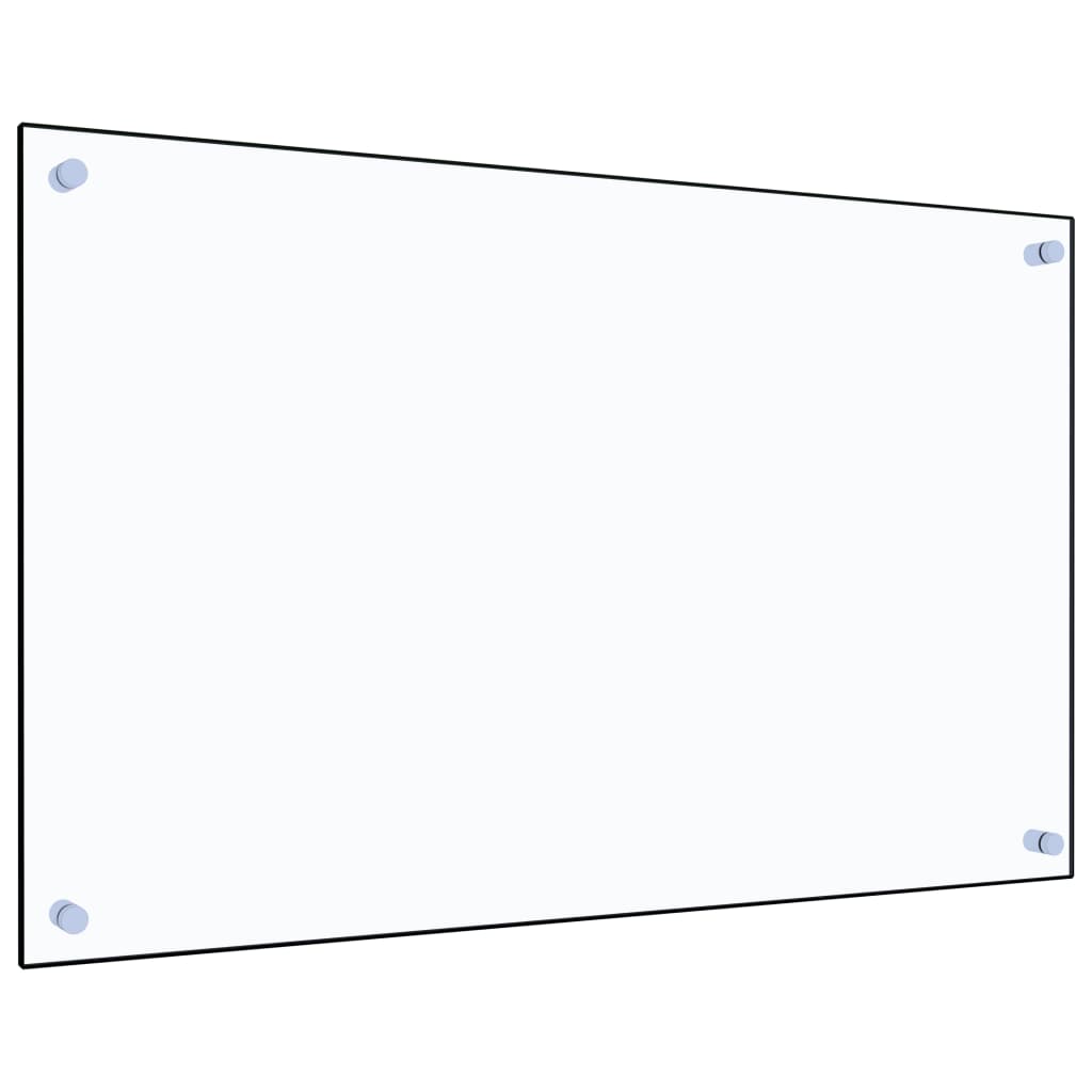 Spatscherm Keuken Gehard Glas Transparant 80 x 50 cm Doorzichtig