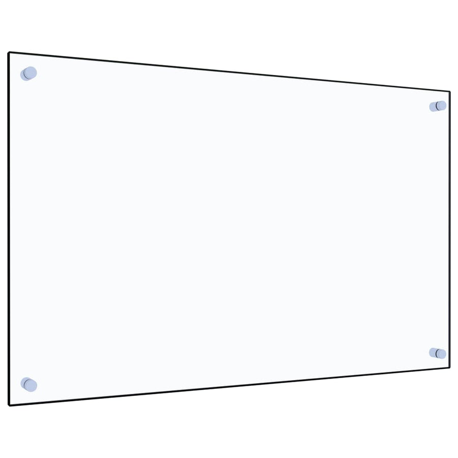 Spatscherm Keuken Gehard Glas Transparant 80 x 50 cm Doorzichtig