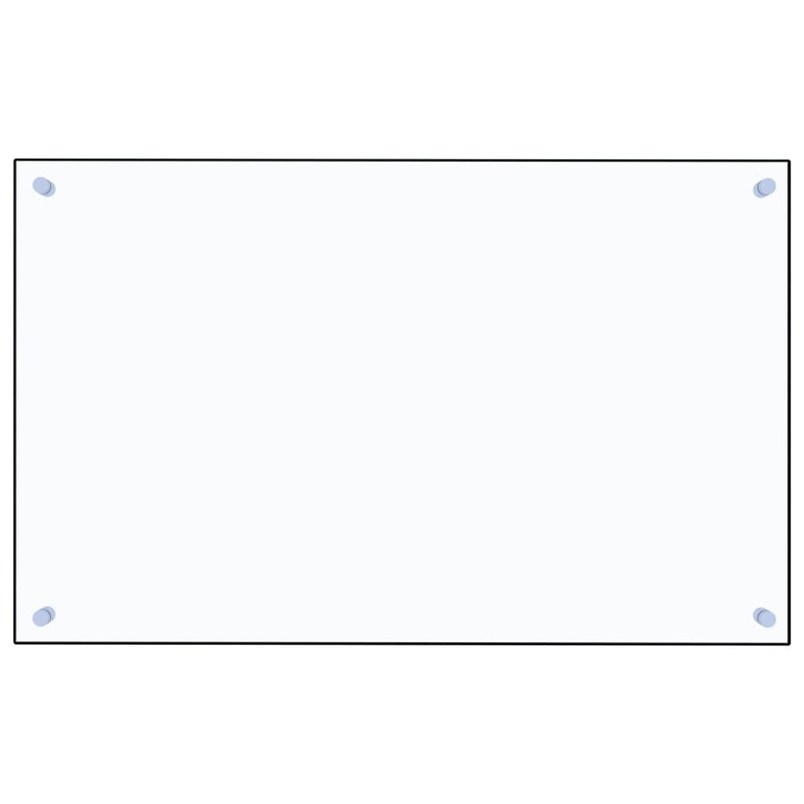 Spatscherm Keuken Gehard Glas Transparant 80 x 50 cm Doorzichtig