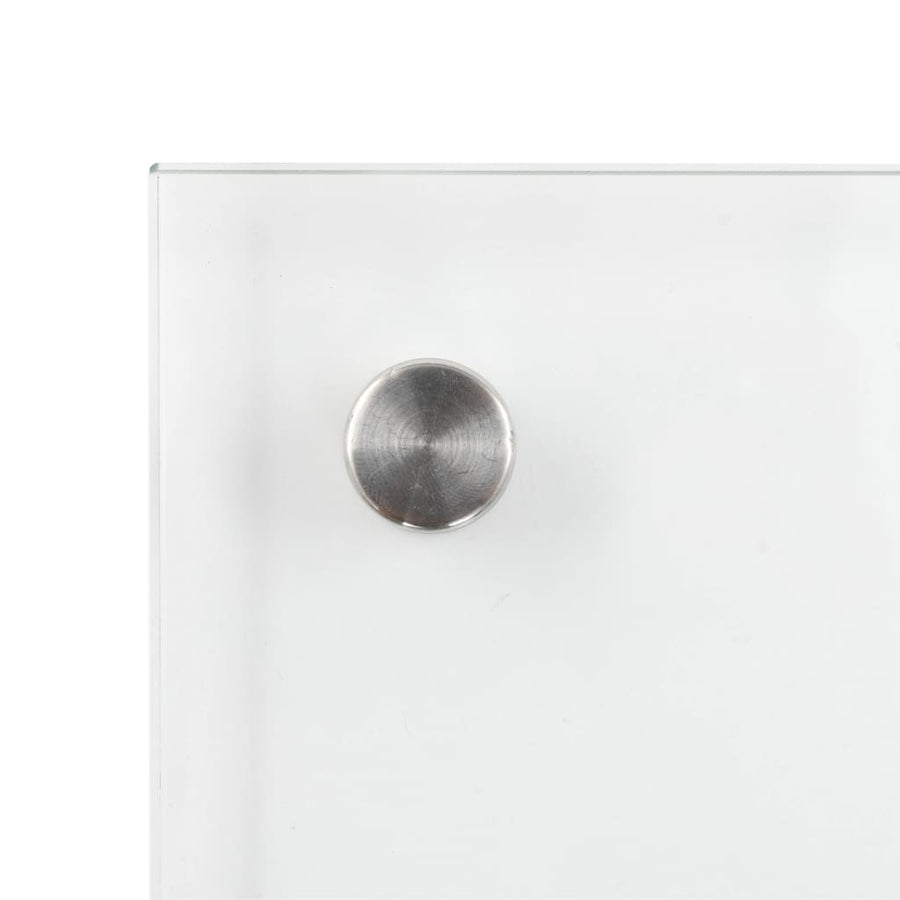 Spatscherm Keuken Gehard Glas Transparant 80 x 60 cm Doorzichtig