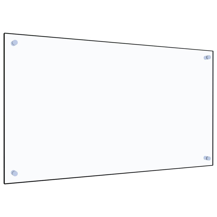 Spatscherm Keuken Gehard Glas Transparant 90 x 50 cm Doorzichtig