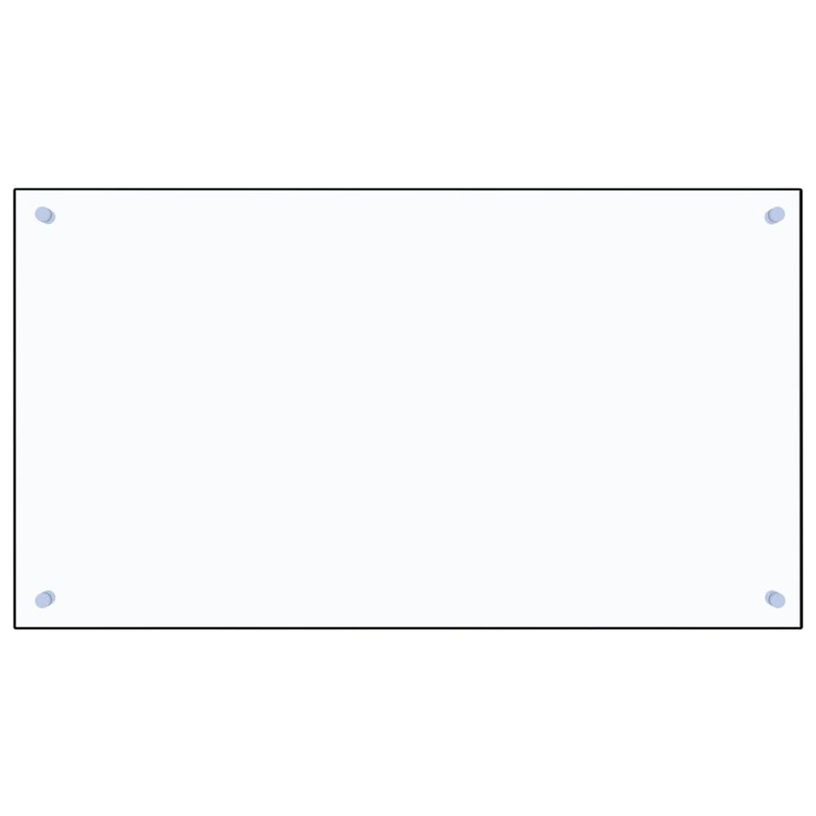 Spatscherm Keuken Gehard Glas Transparant 90 x 50 cm Doorzichtig
