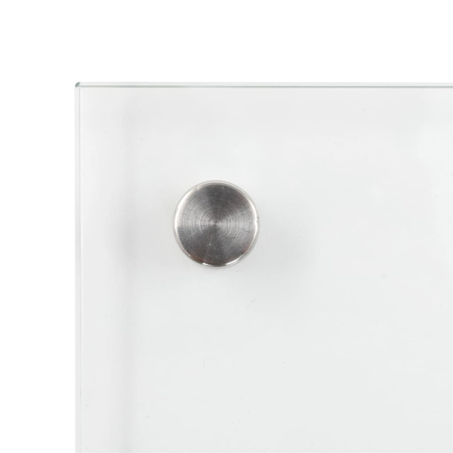 Spatscherm Keuken Gehard Glas Transparant 90 x 60 cm Doorzichtig