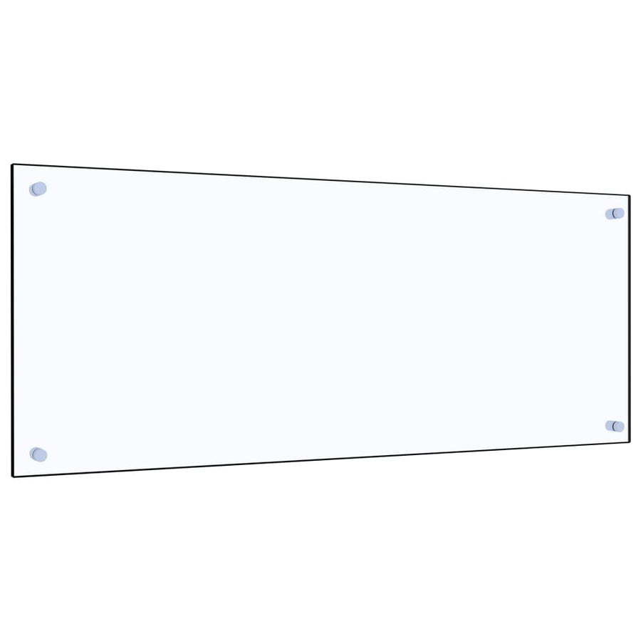 Spatscherm Keuken Gehard Glas Transparant 100 x 40 cm Doorzichtig