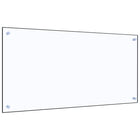 Kitchen Splashback 100x50 cm Toughened Glass Transparent