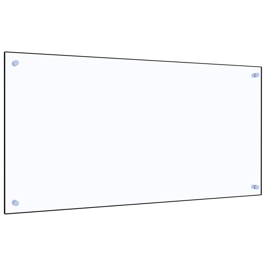 Spatscherm Keuken Gehard Glas Transparant 100 x 50 cm Doorzichtig