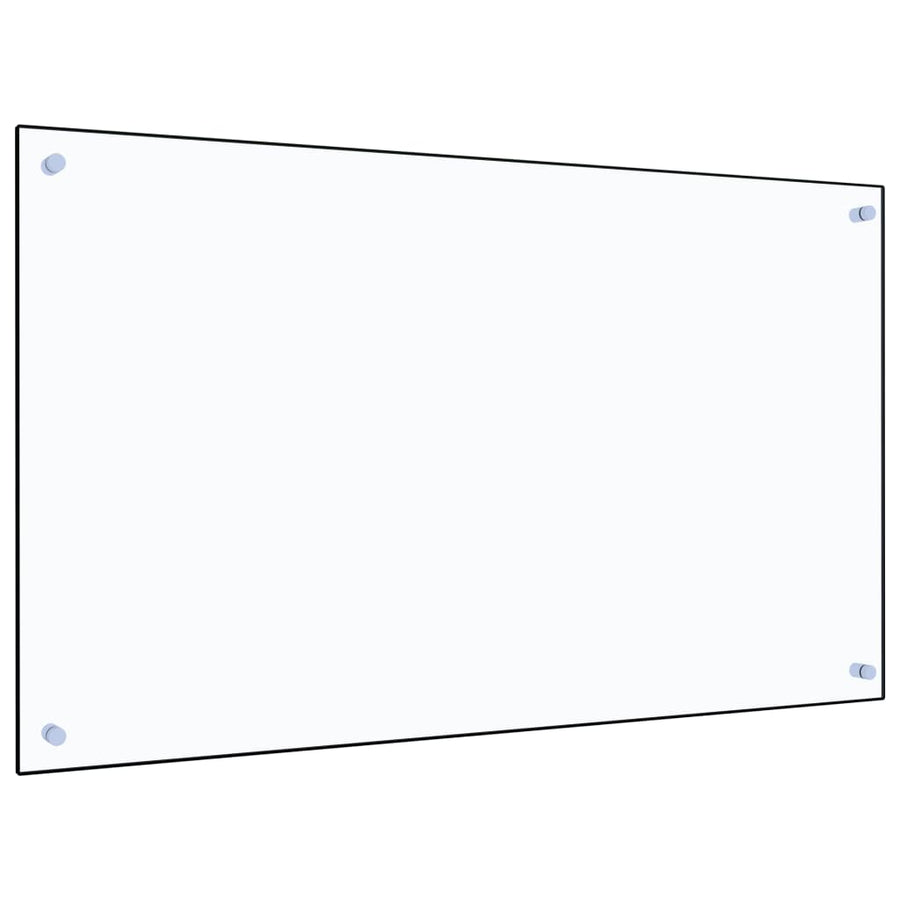 Spatscherm Keuken Gehard Glas Transparant 100 x 60 cm Doorzichtig