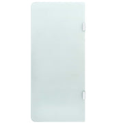 Urinoirschot 90x40 cm gehard glas