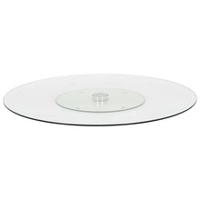 Serveerbord Draaiend 60 Cm Gehard Glas Transparant