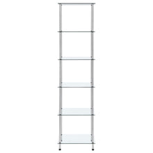 Kastje 6-Laags 40X40X60 Cm Gehard Glas Transparant 160 cm Doorzichtig