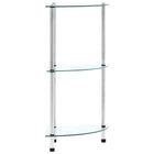 Glazen kastje 30x30x67 cm transparant