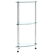 Glazen kastje 30x30x67 cm transparant