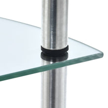 Kastje 30X30X00 Cm Gehard Glas Transparant Doorzichtig 4-laags