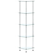 Kastje 30X30X30 Cm Gehard Glas Transparant Doorzichtig 5-laags
