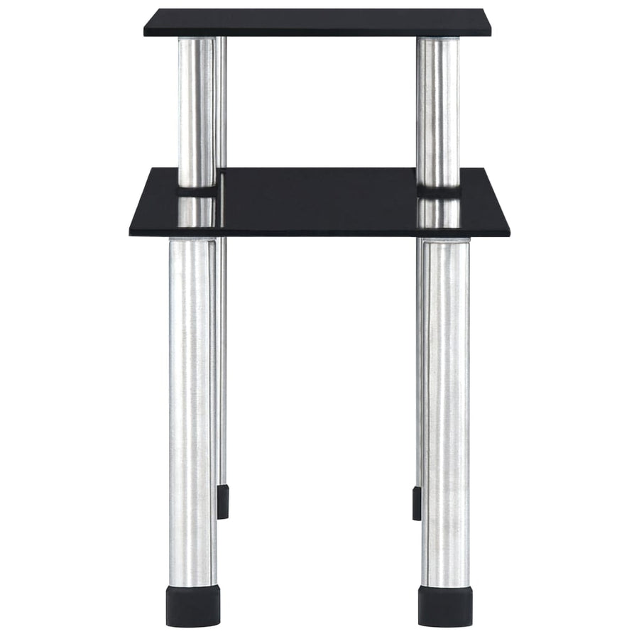 Keukenschap 45X16X26 Cm Gehard Glas Zwart