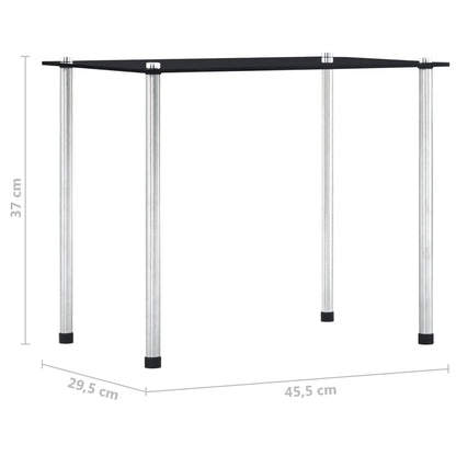 -Delige Tafeltjesset Gehard Glas Zwart
