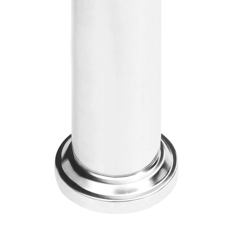 Bijzettafel 45X50X45 Cm Gehard Glas Zwart