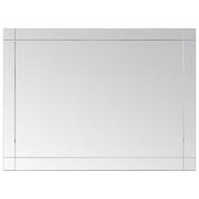 Wandspiegel Glas 60 x 40 cm