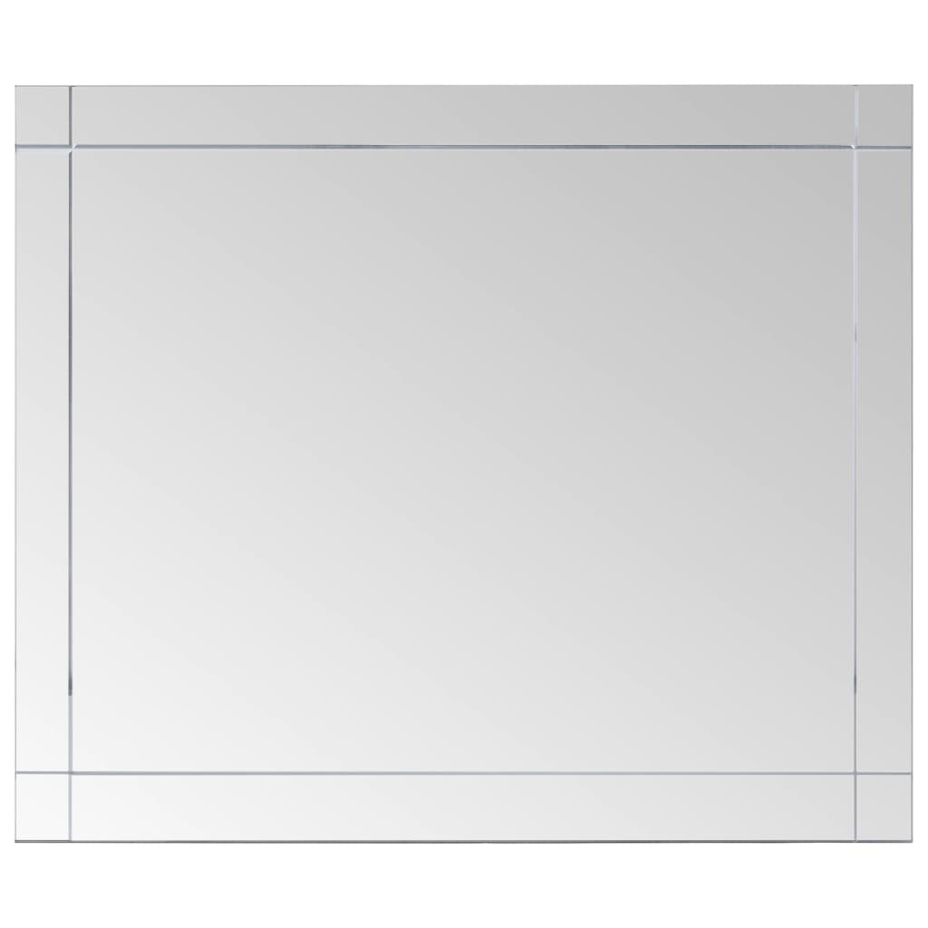 Wandspiegel Glas 80 x 60 cm