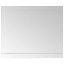 Wandspiegel Glas 80 x 60 cm