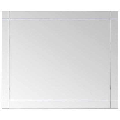 Wandspiegel Glas 80 x 60 cm