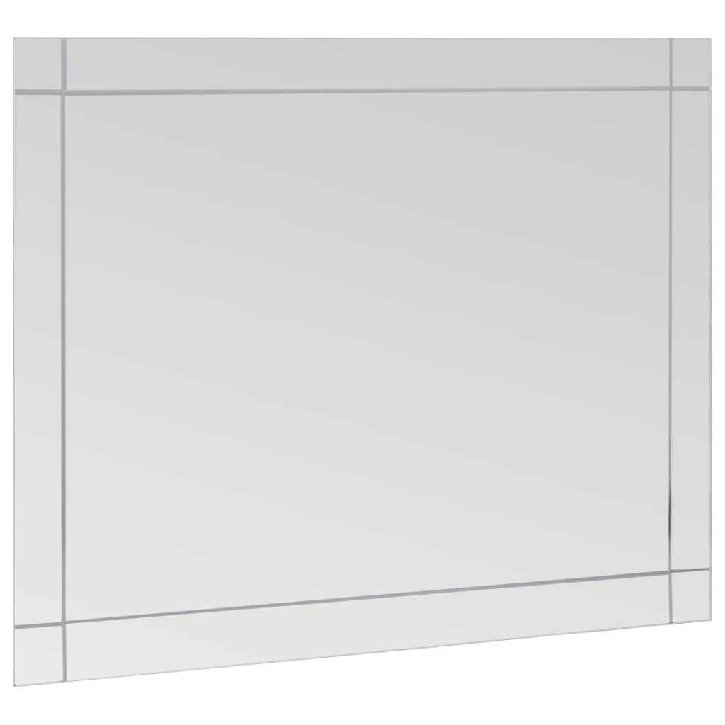 Wandspiegel Glas 80 x 60 cm