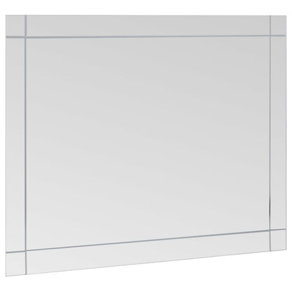 Wandspiegel Glas 80 x 60 cm