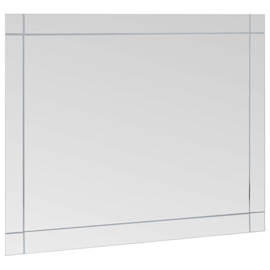 Wandspiegel Glas 80 x 60 cm