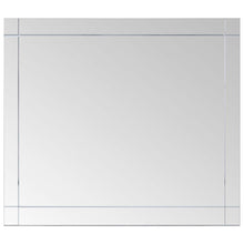 Wandspiegel Glas 100 x 60 cm