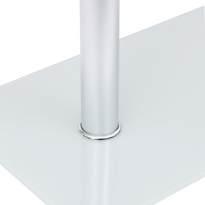 Bijzettafel U-Vormig 45X30X58 Cm Gehard Glas Transparant