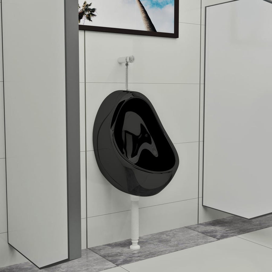 Wandurinoir Met Spoelklep Keramiek Wit